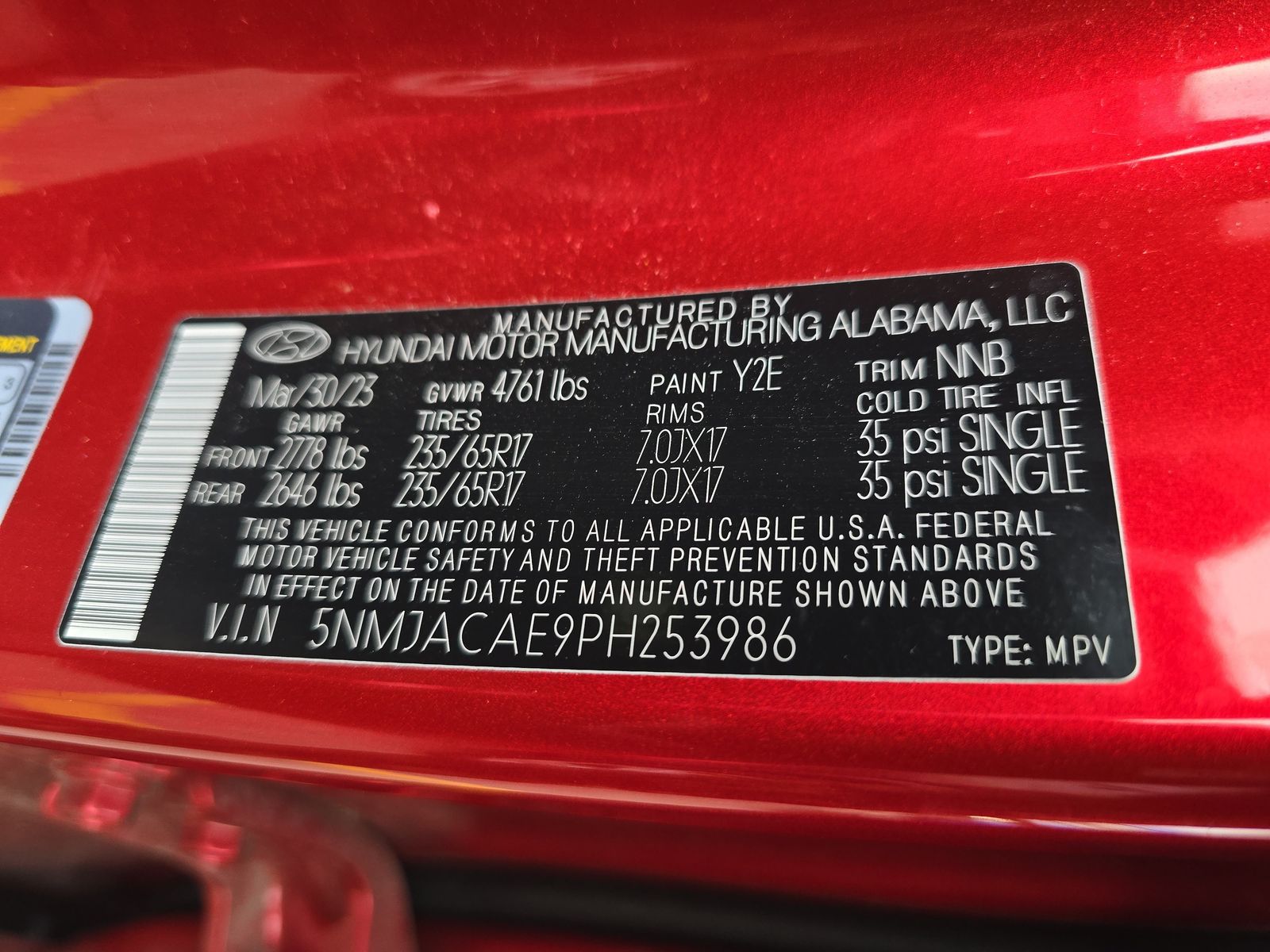 2023 Hyundai Tucson SE AWD