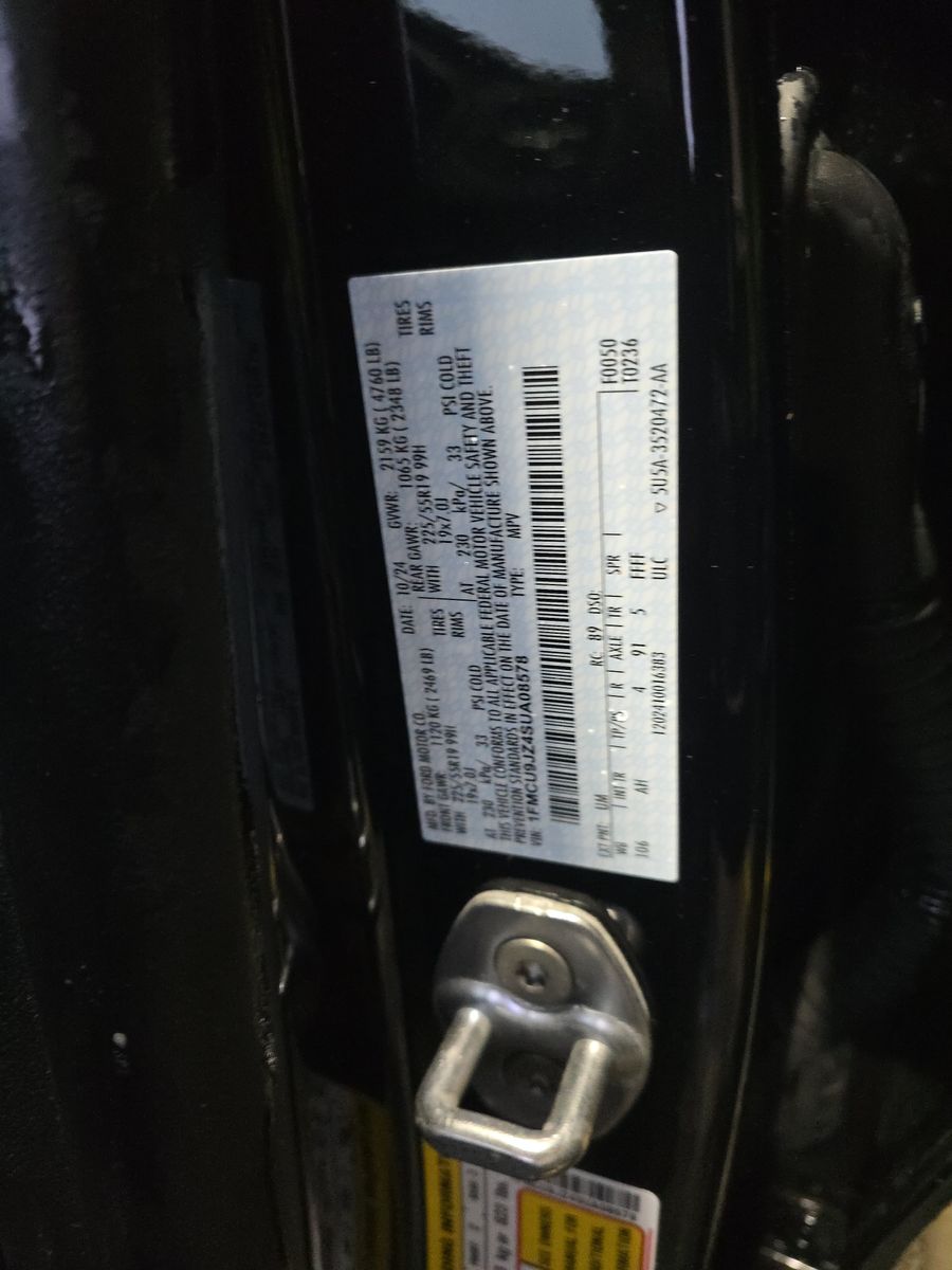 2025 Ford Escape Hybrid Platinum AWD