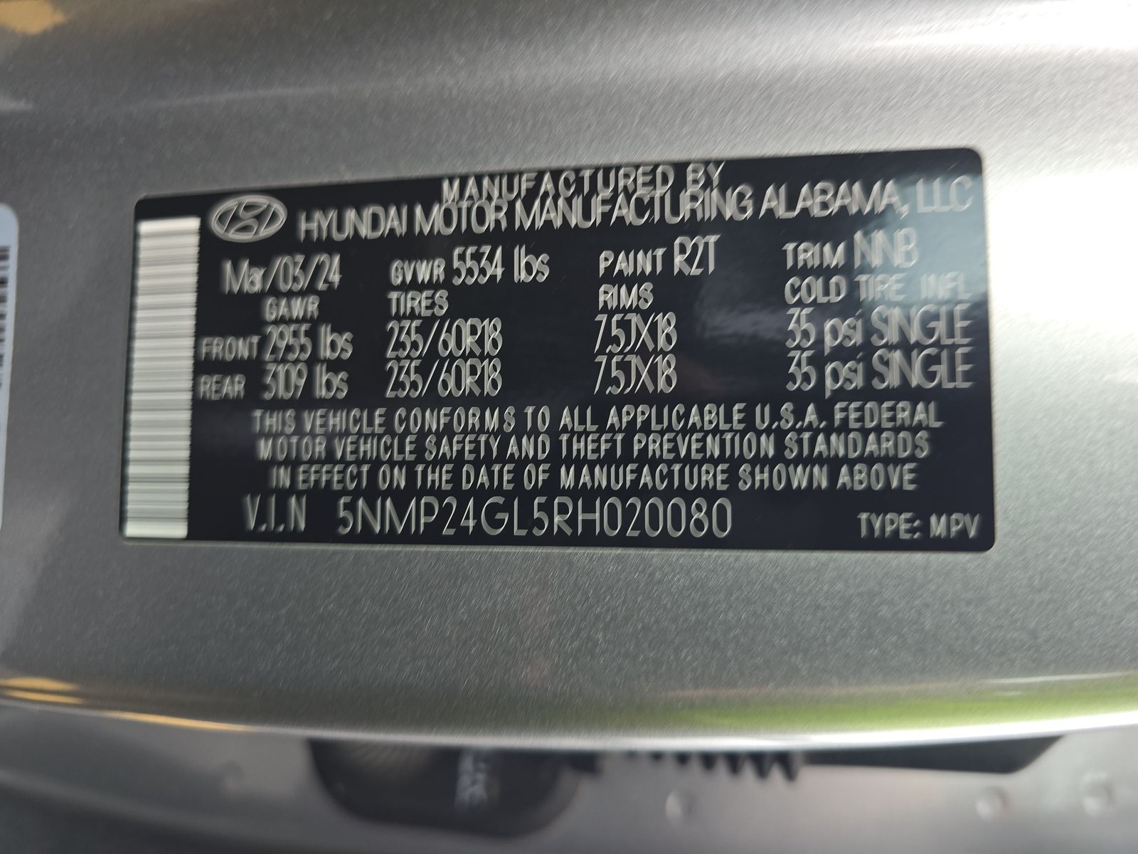 2024 Hyundai Santa Fe SEL FWD