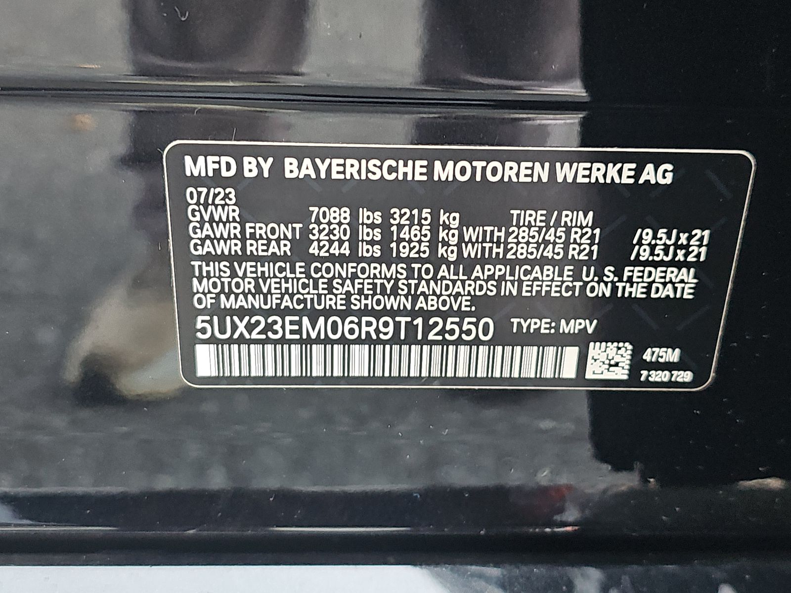 2024 BMW X7 xDrive40i AWD
