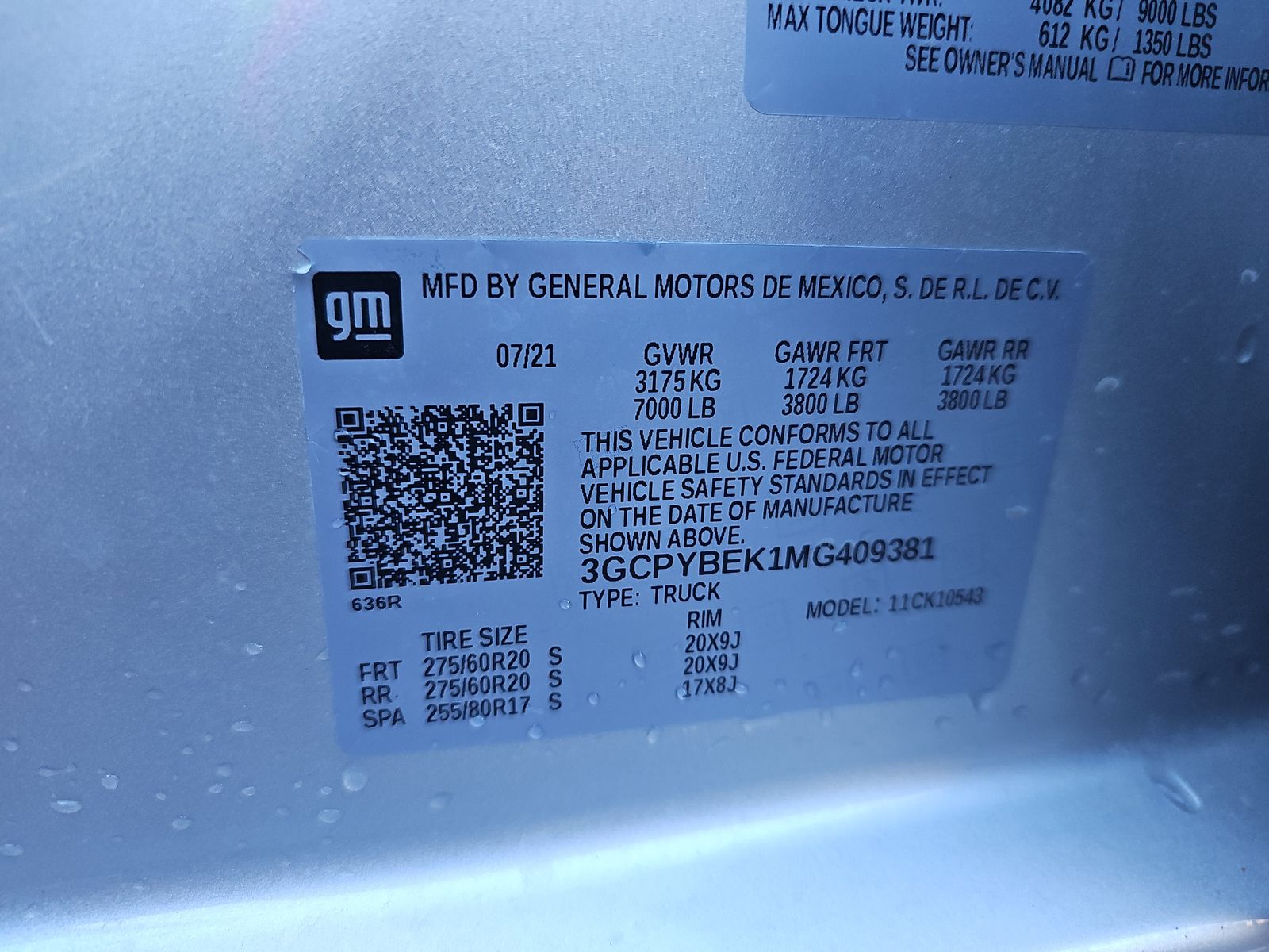 2021 Chevrolet Silverado 1500 Custom AWD