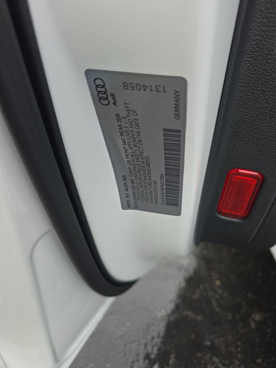 2023 Audi A4 S line Premium AWD