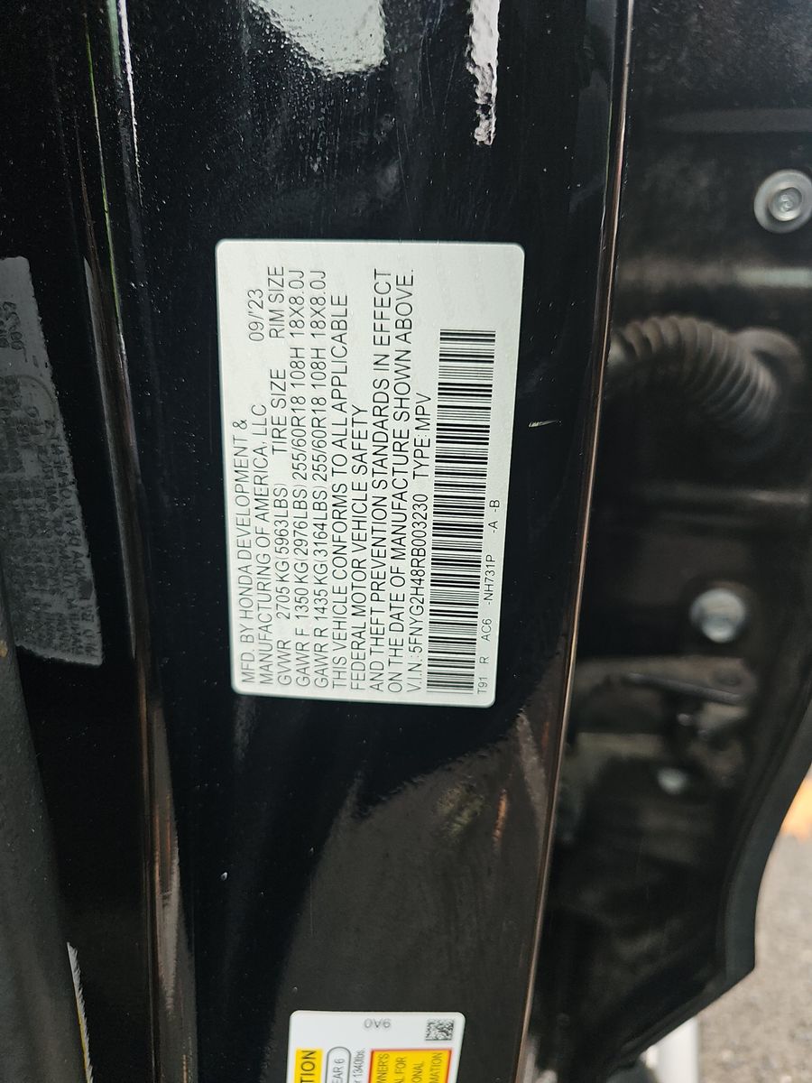 2024 Honda Pilot EX-L FWD