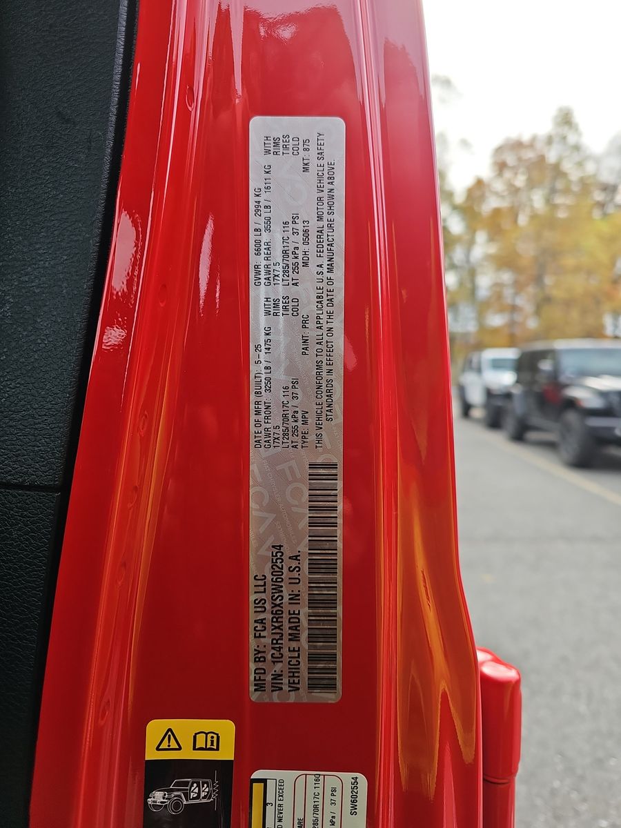 2025 Jeep Wrangler 4xe Rubicon AWD