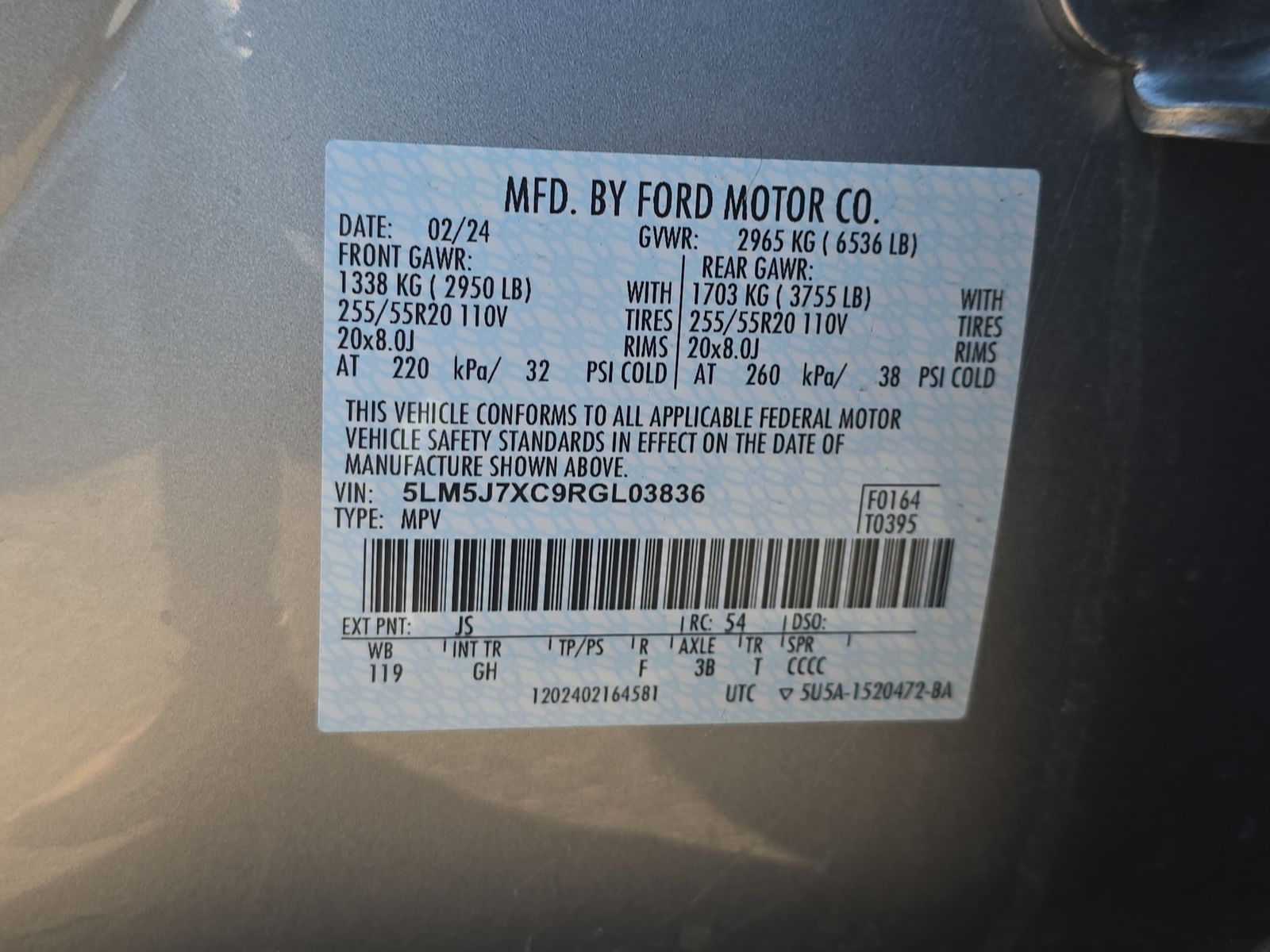 2024 Lincoln Aviator Reserve AWD