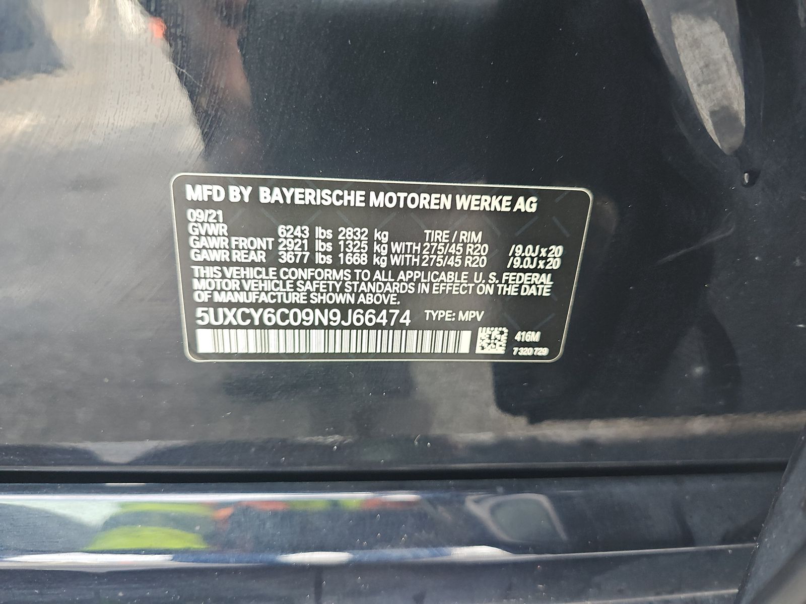 2022 BMW X6 xDrive40i AWD