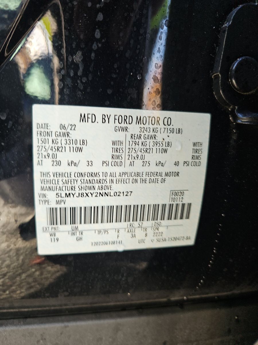 2022 Lincoln Aviator Plug-In Hybrid Grand Touring AWD