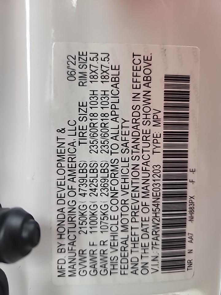 2022 Honda CR-V EX AWD