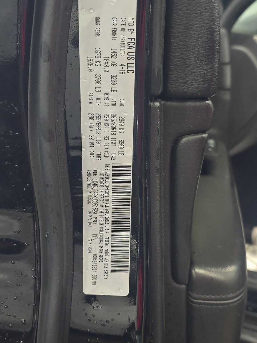 2018 Jeep Grand Cherokee Laredo E Edition AWD