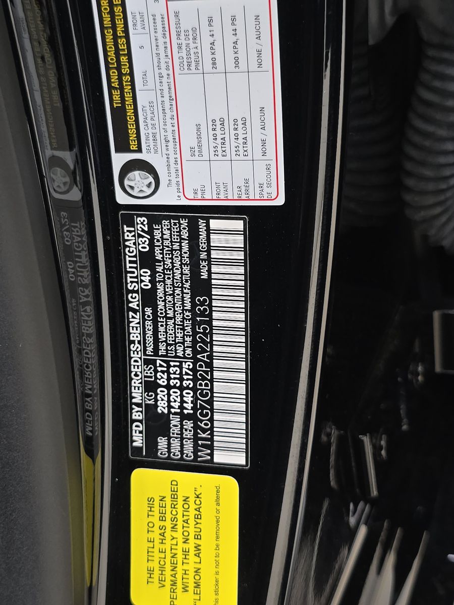 2023 Mercedes-Benz S-Class S 580 AWD