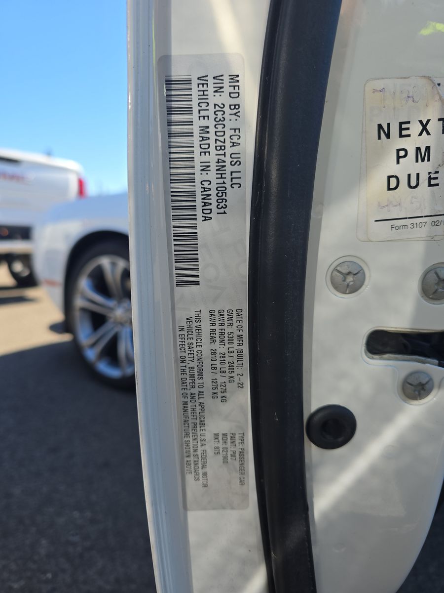 2022 Dodge Challenger R/T RWD