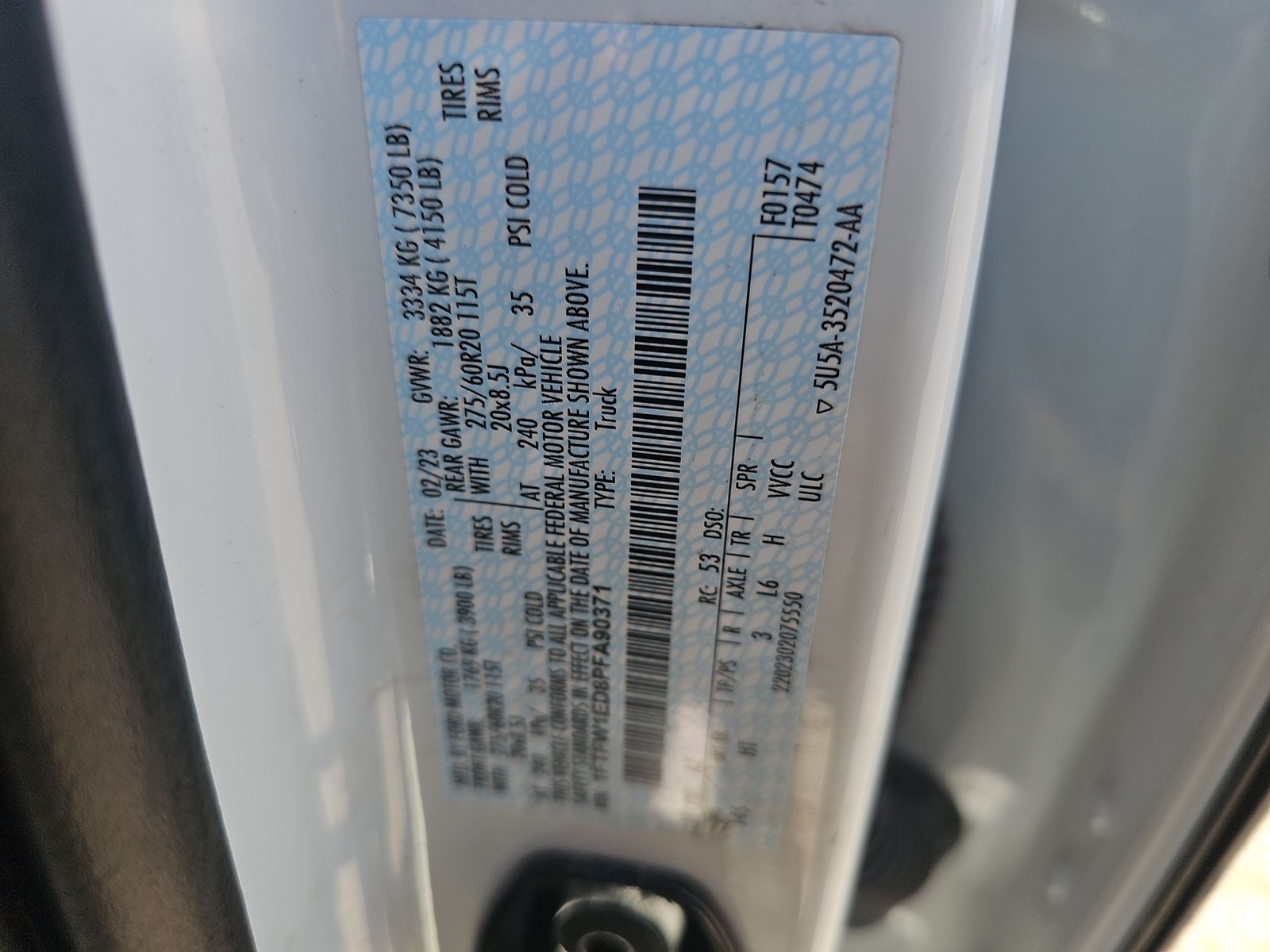 2023 Ford F-150 Hybrid Lariat AWD