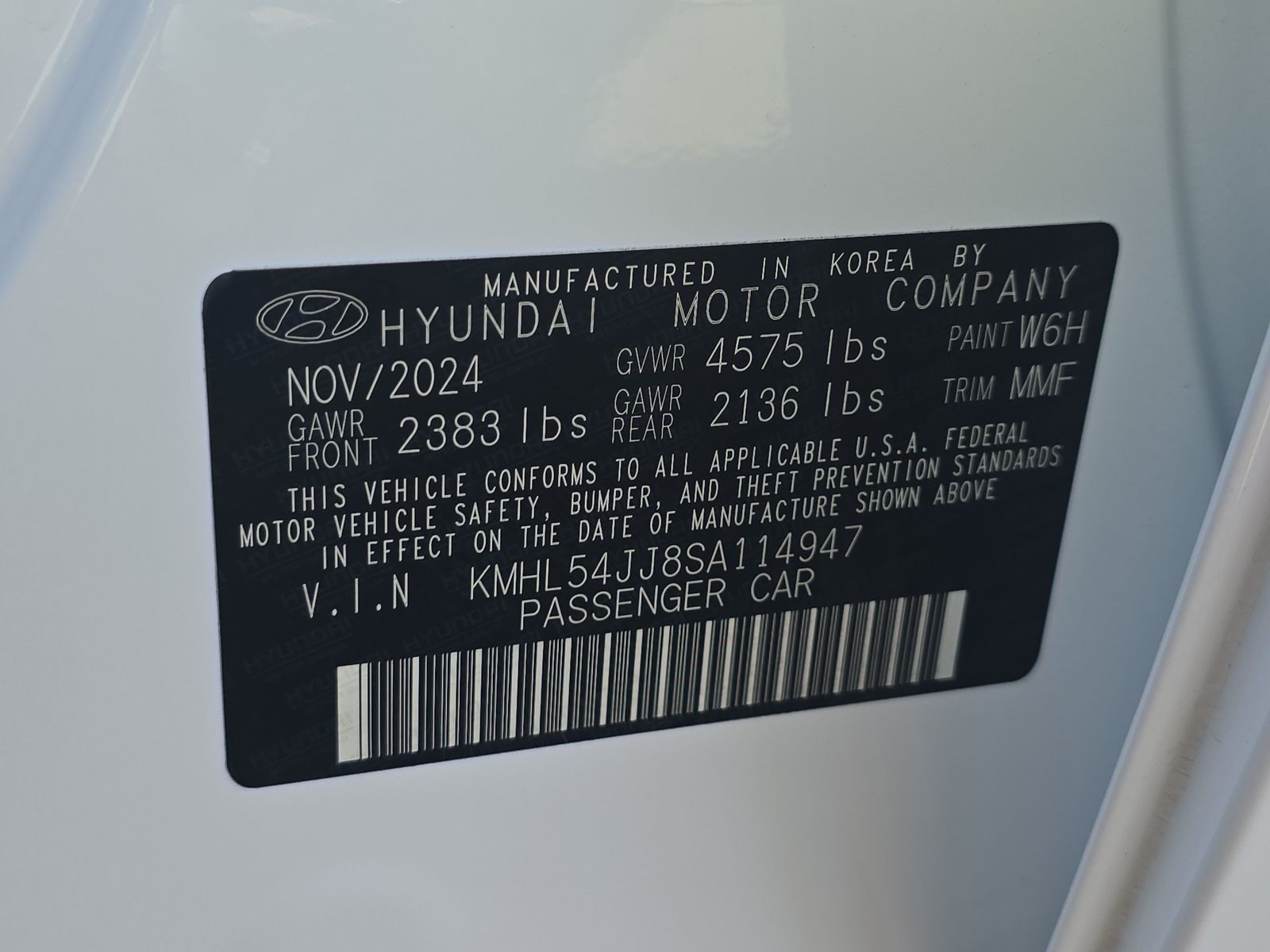 2025 Hyundai Sonata Hybrid Limited FWD
