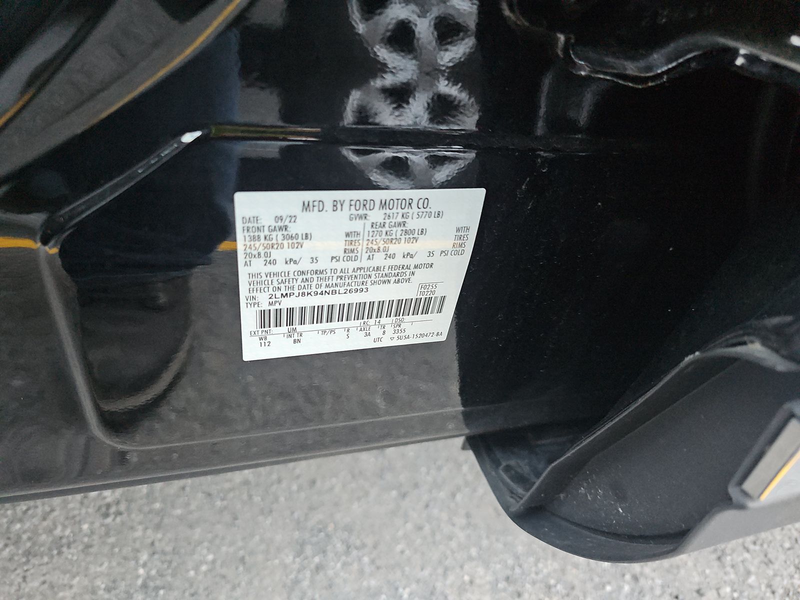 2022 Lincoln Nautilus Reserve AWD