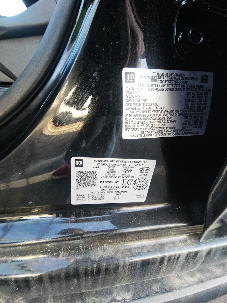 2024 Chevrolet Silverado 3500HD Work Truck AWD