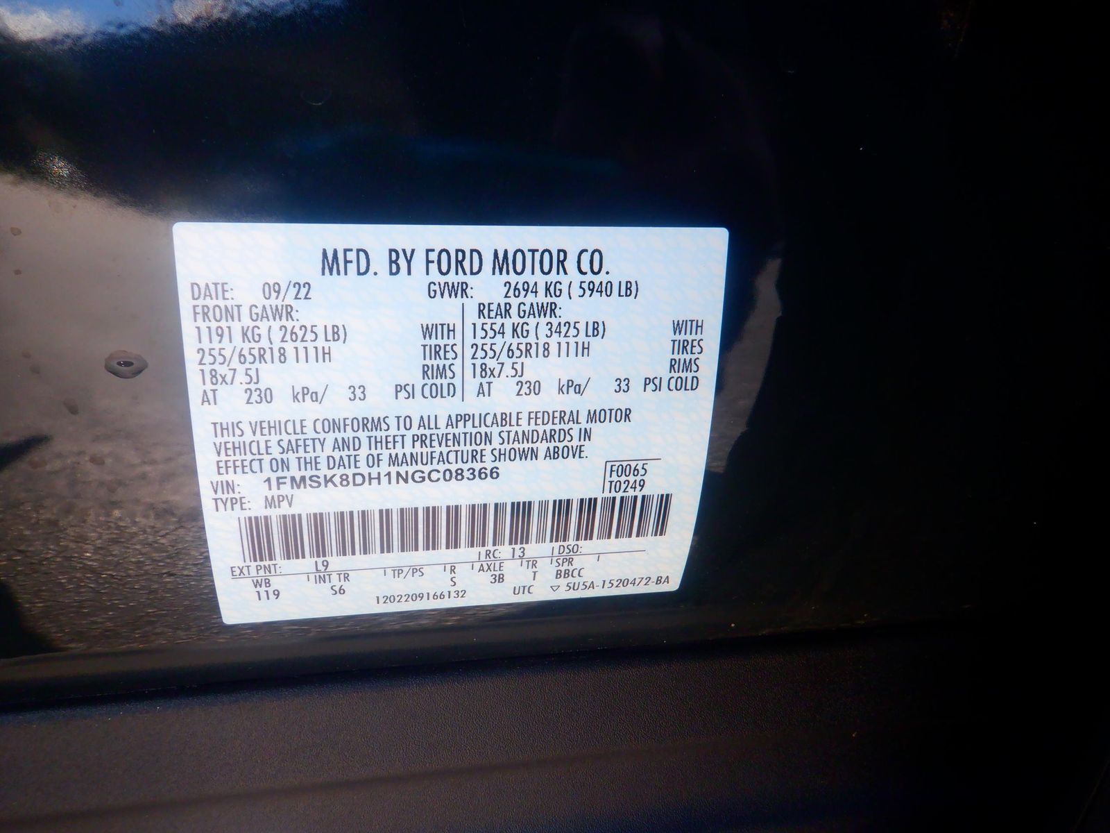 2022 Ford Explorer XLT AWD