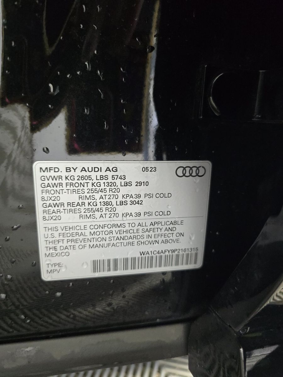 2023 Audi SQ5 Prestige AWD