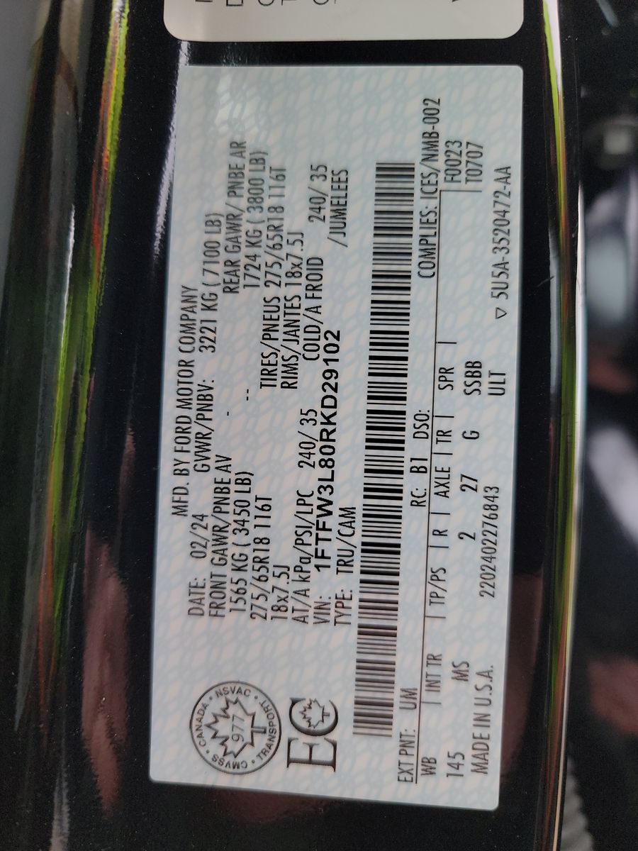 2024 Ford F-150 XLT AWD