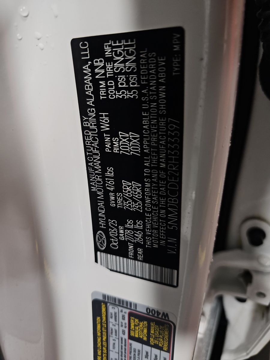 2024 Hyundai Tucson SEL AWD