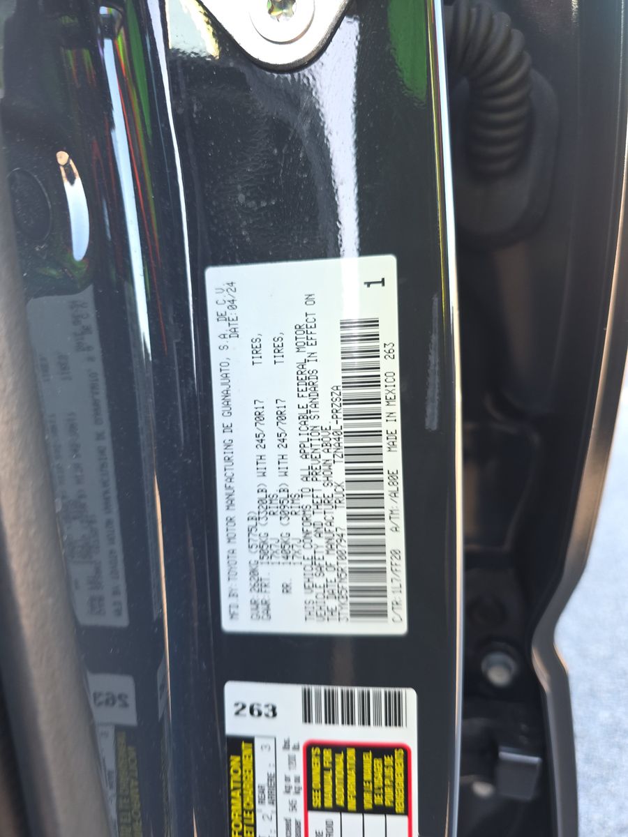 2024 Toyota Tacoma SR5 RWD