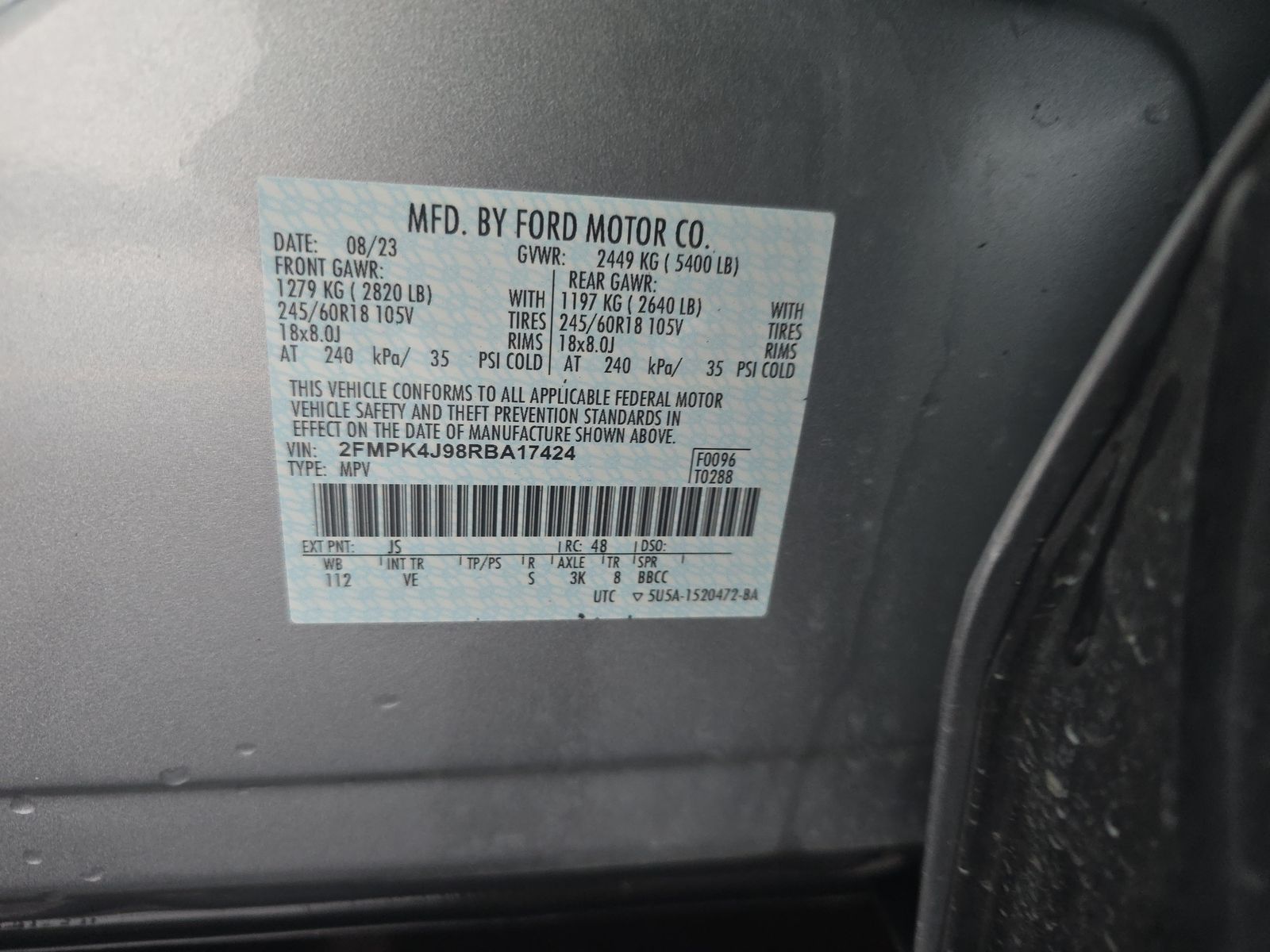 2024 Ford Edge SEL AWD