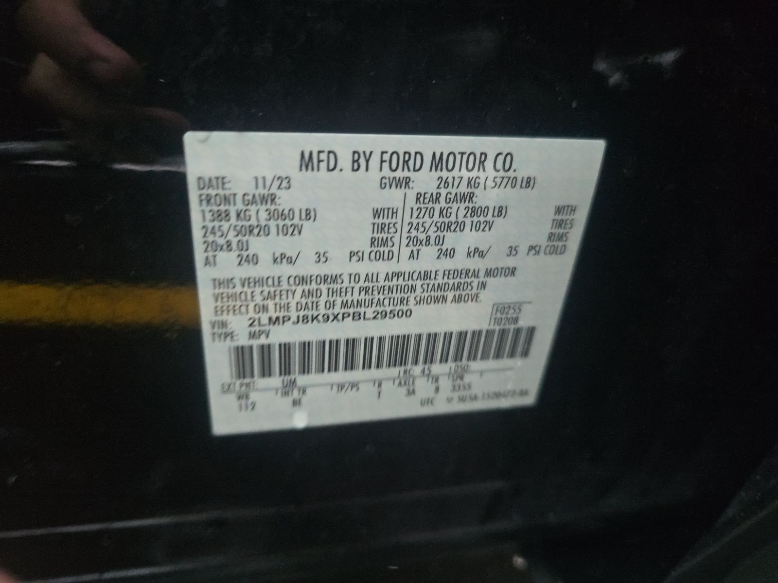 2023 Lincoln Nautilus Reserve AWD