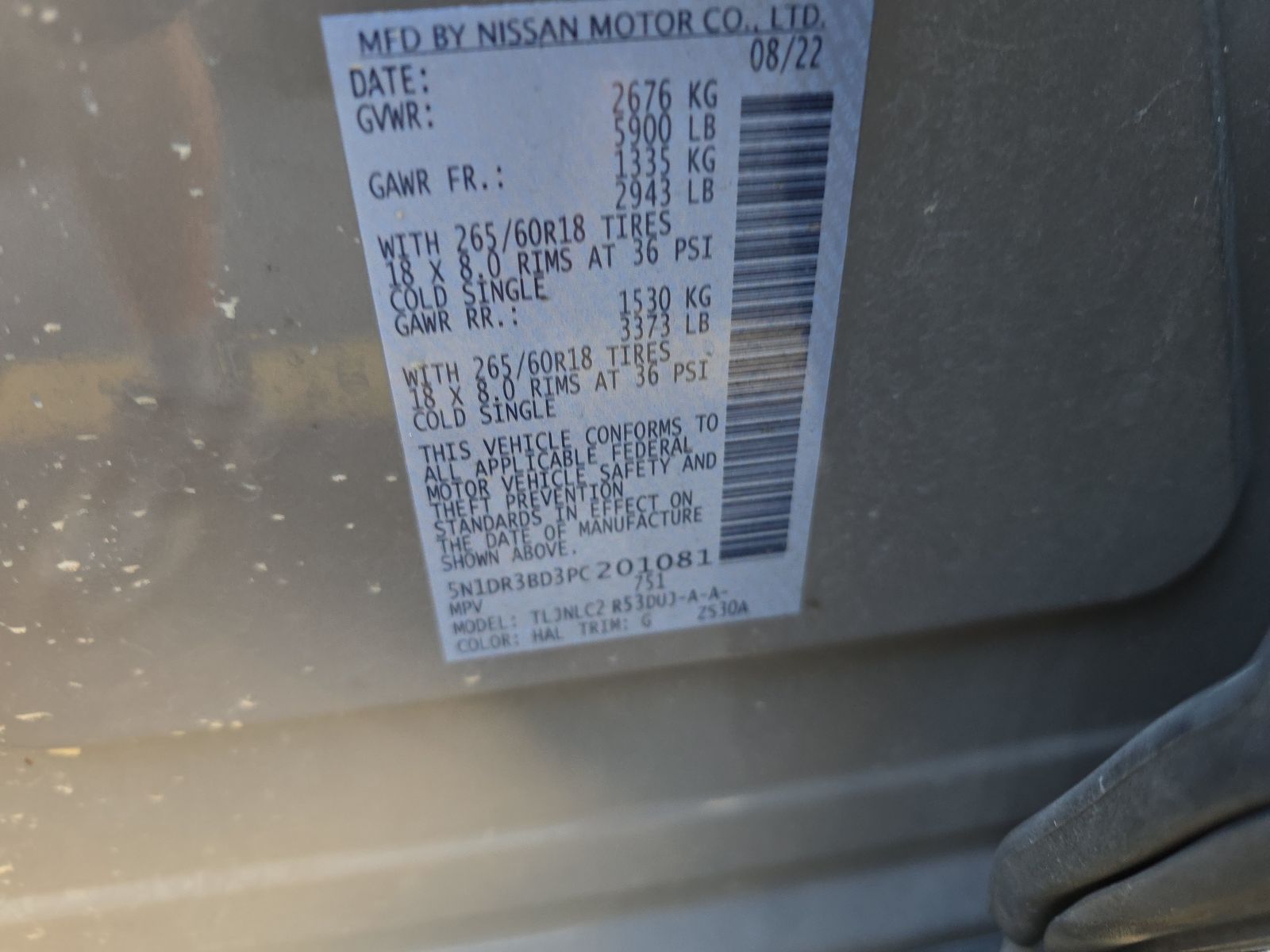 2023 Nissan Pathfinder Rock Creek AWD