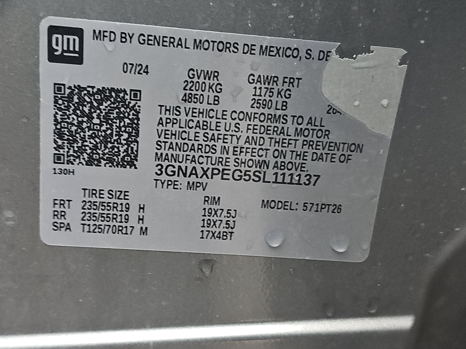 2025 Chevrolet Equinox LT AWD