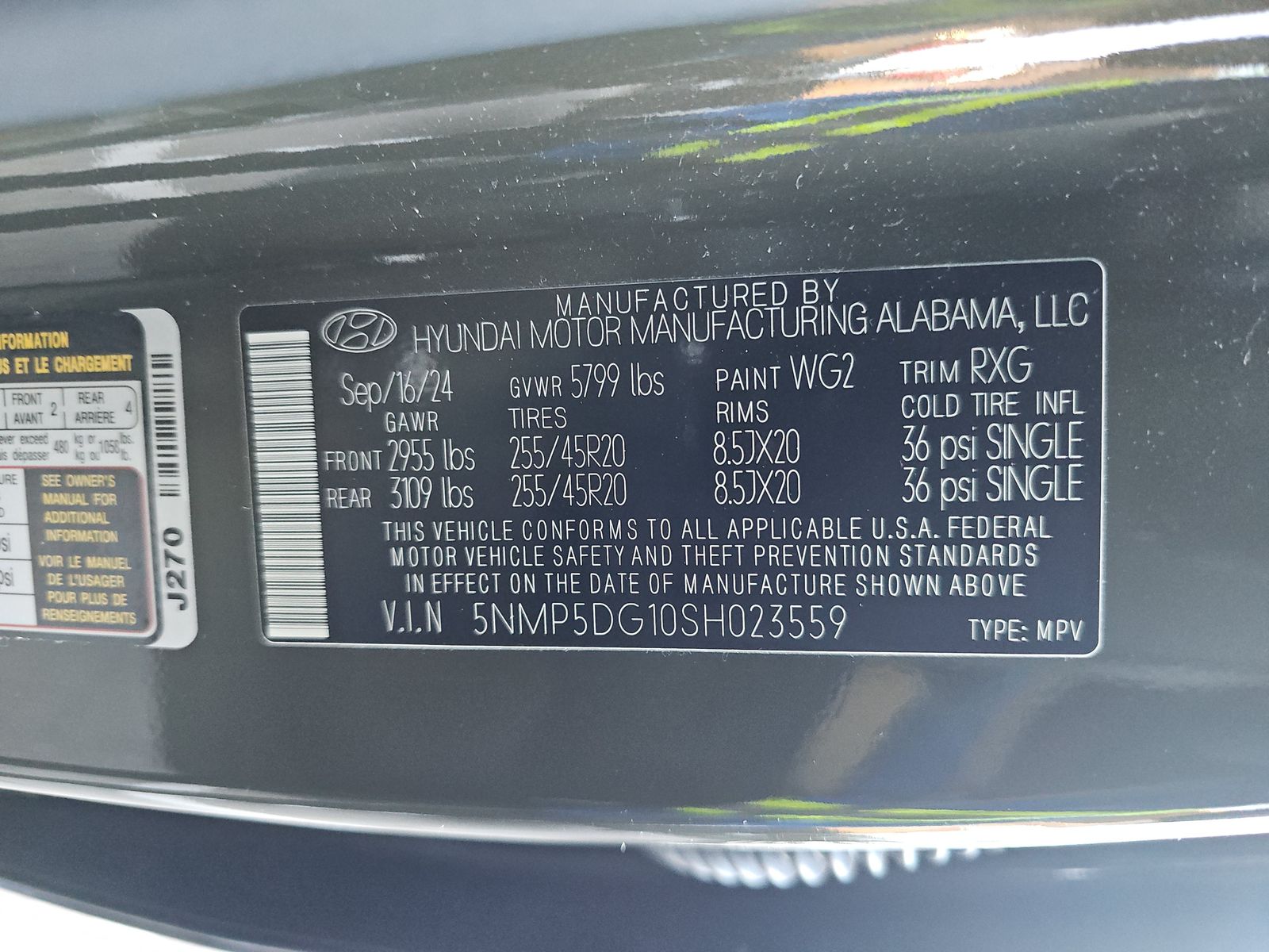 2025 Hyundai Santa Fe Hybrid Calligraphy AWD