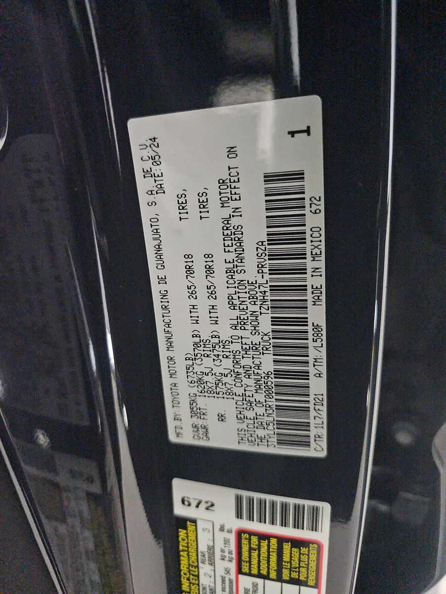 2024 Toyota Tacoma Hybrid TRD Sport AWD