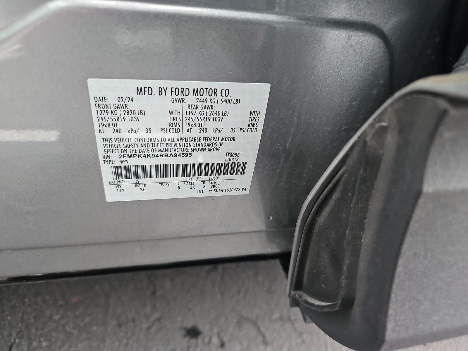 2024 Ford Edge Titanium AWD