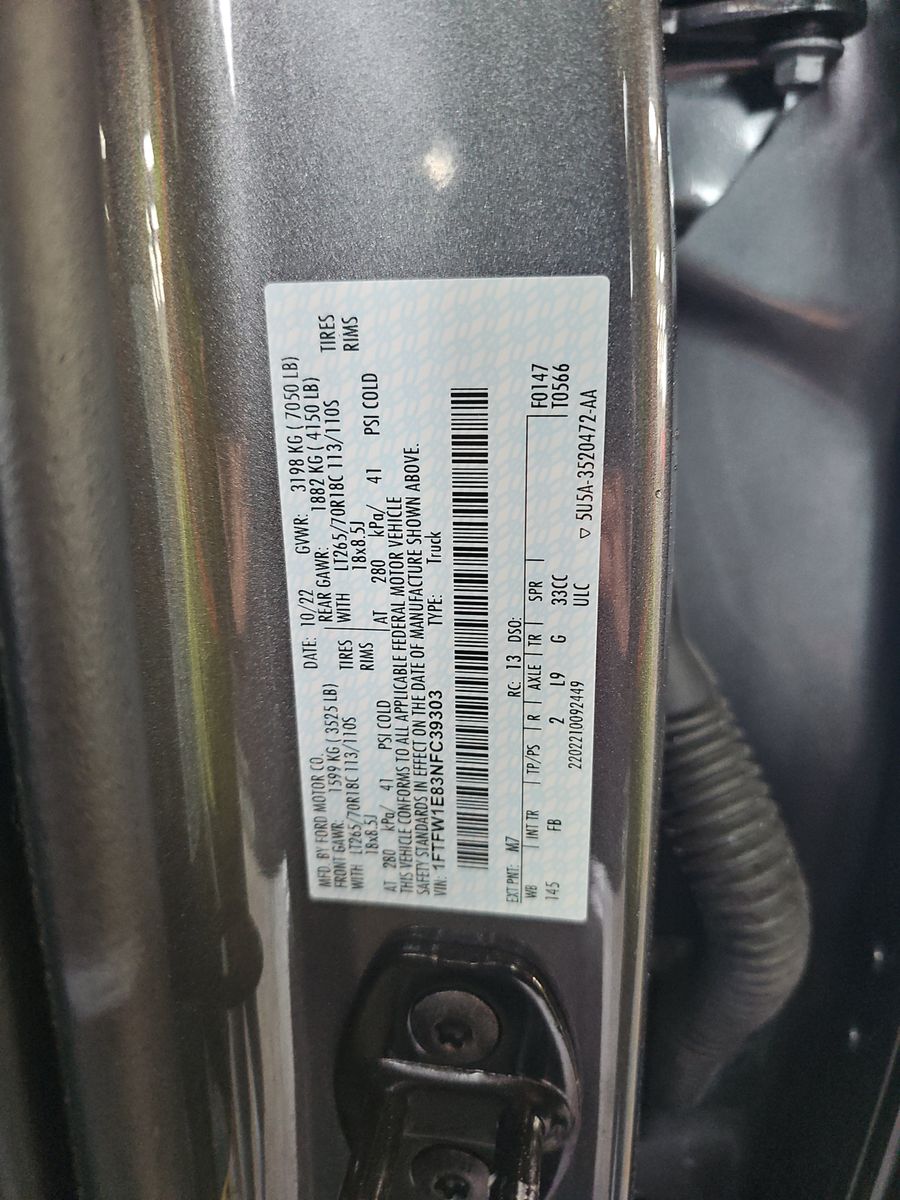 2022 Ford F-150 XLT AWD