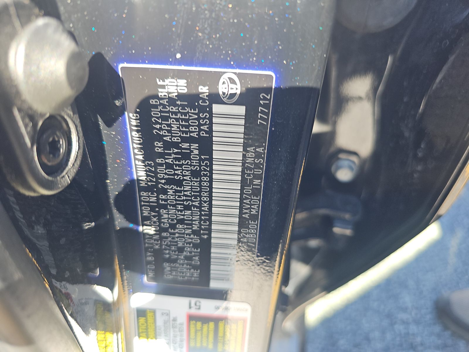 2024 Toyota Camry LE FWD