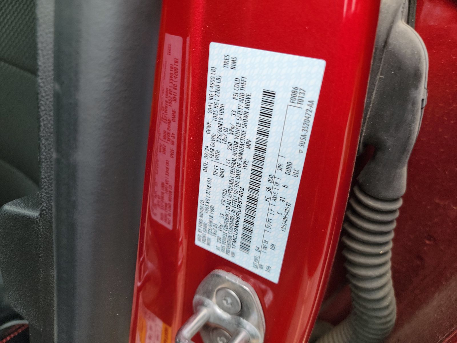 2024 Ford Escape ST-Line AWD