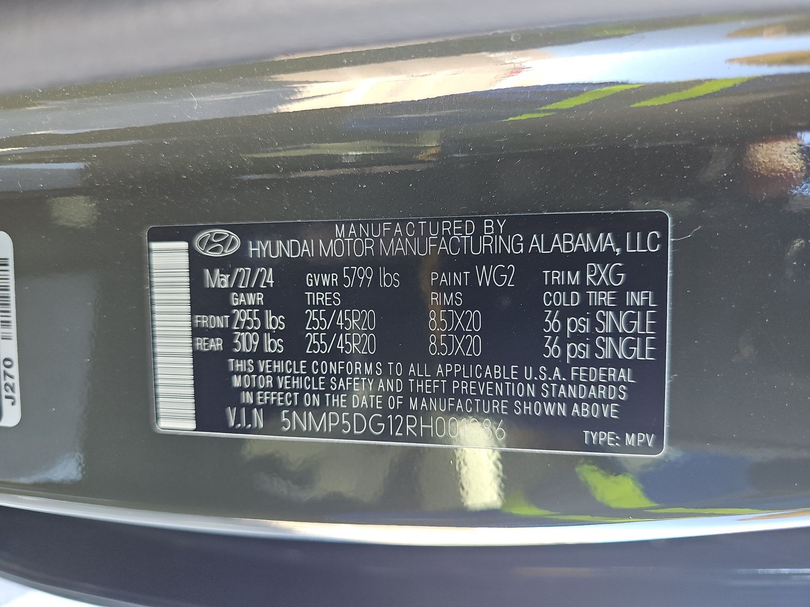 2024 Hyundai Santa Fe Hybrid Calligraphy AWD