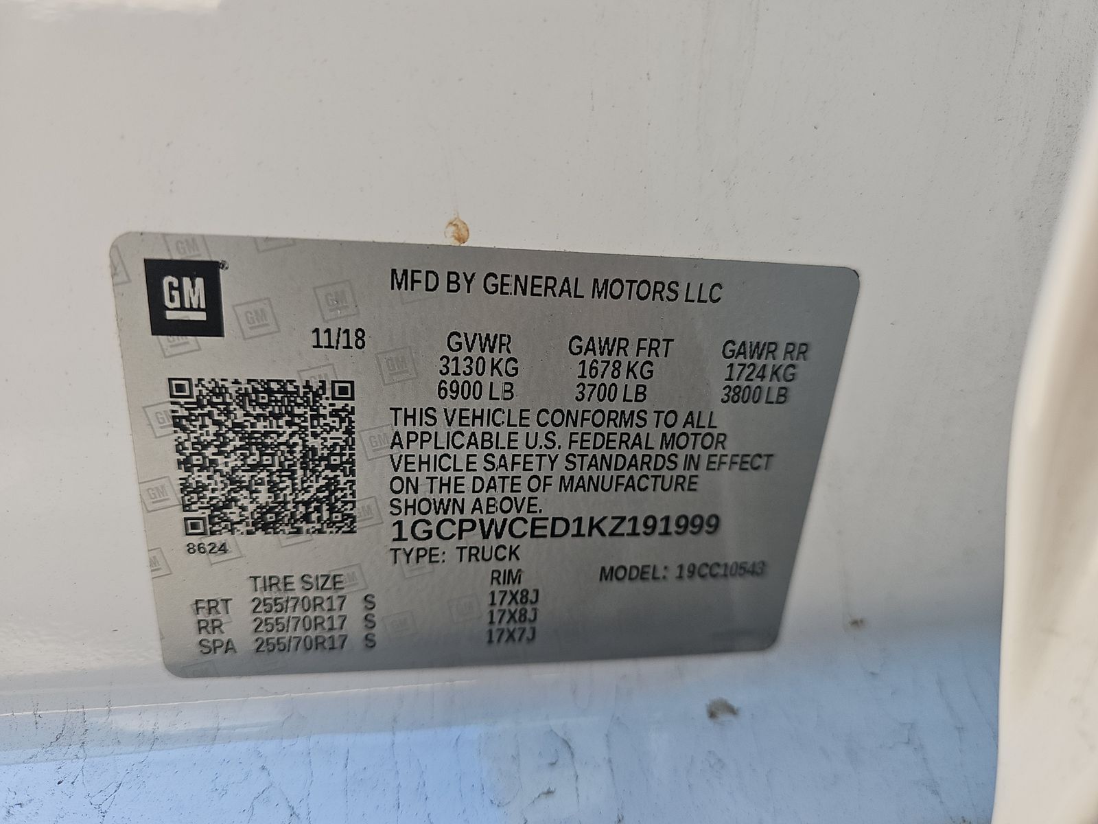 2019 Chevrolet Silverado 1500 LT RWD