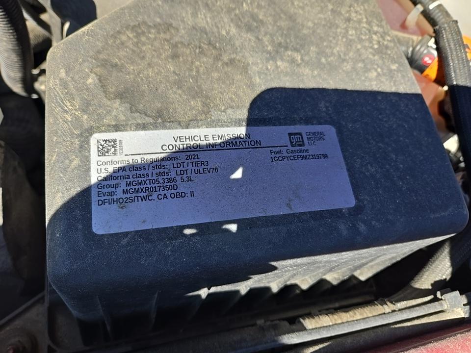 2021 Chevrolet Silverado 1500 Custom Trail Boss AWD