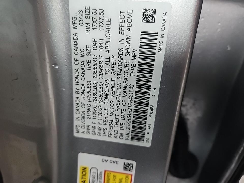 2023 Honda CR-V LX AWD