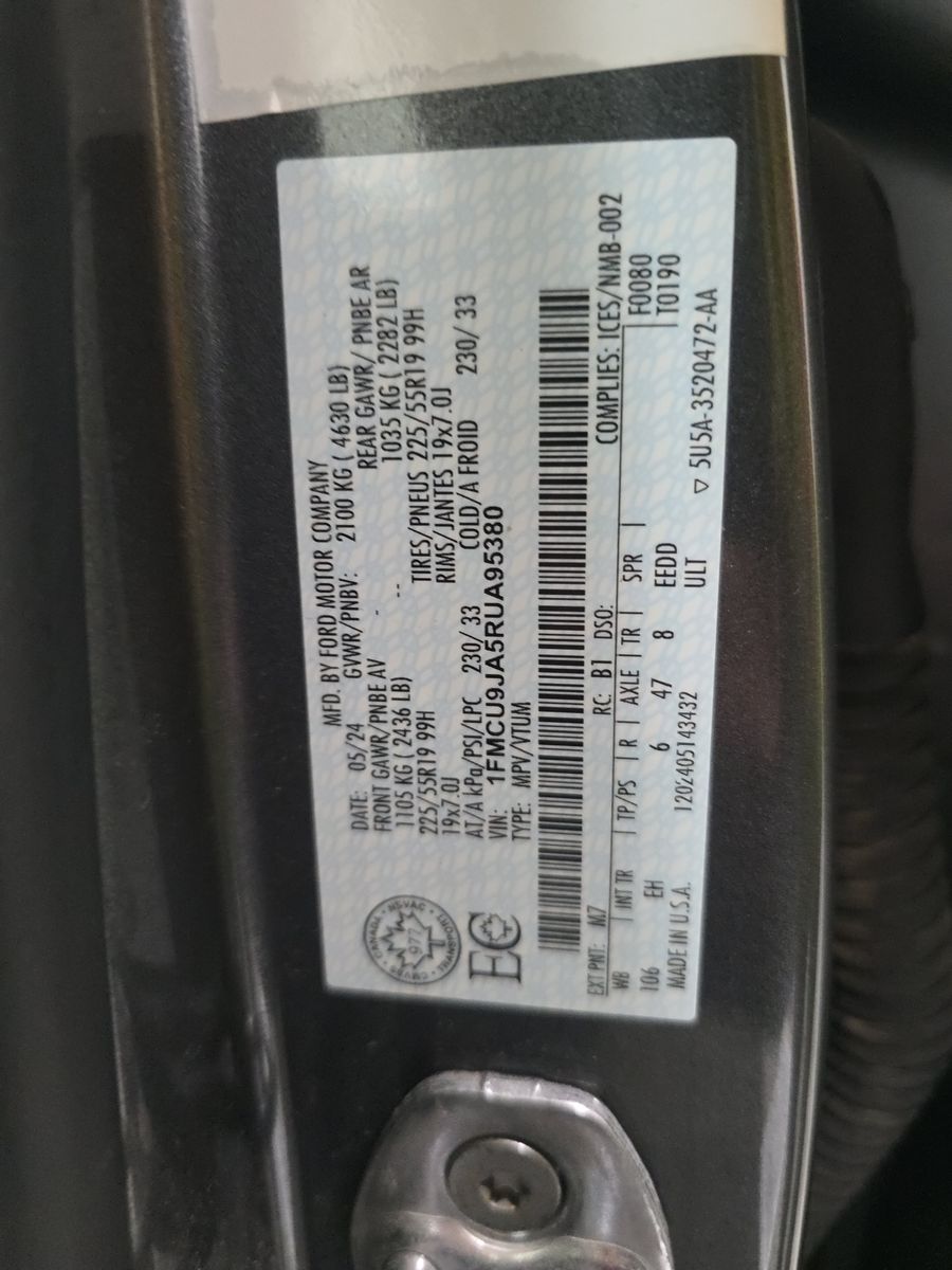 2024 Ford Escape Platinum AWD