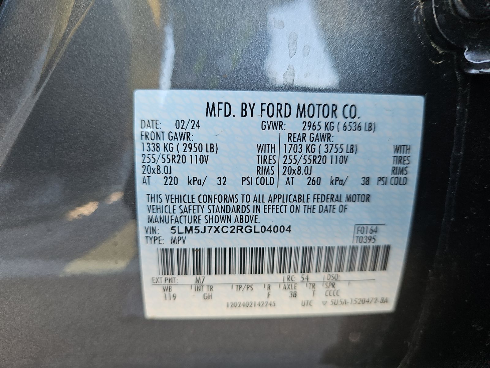 2024 Lincoln Aviator Reserve AWD