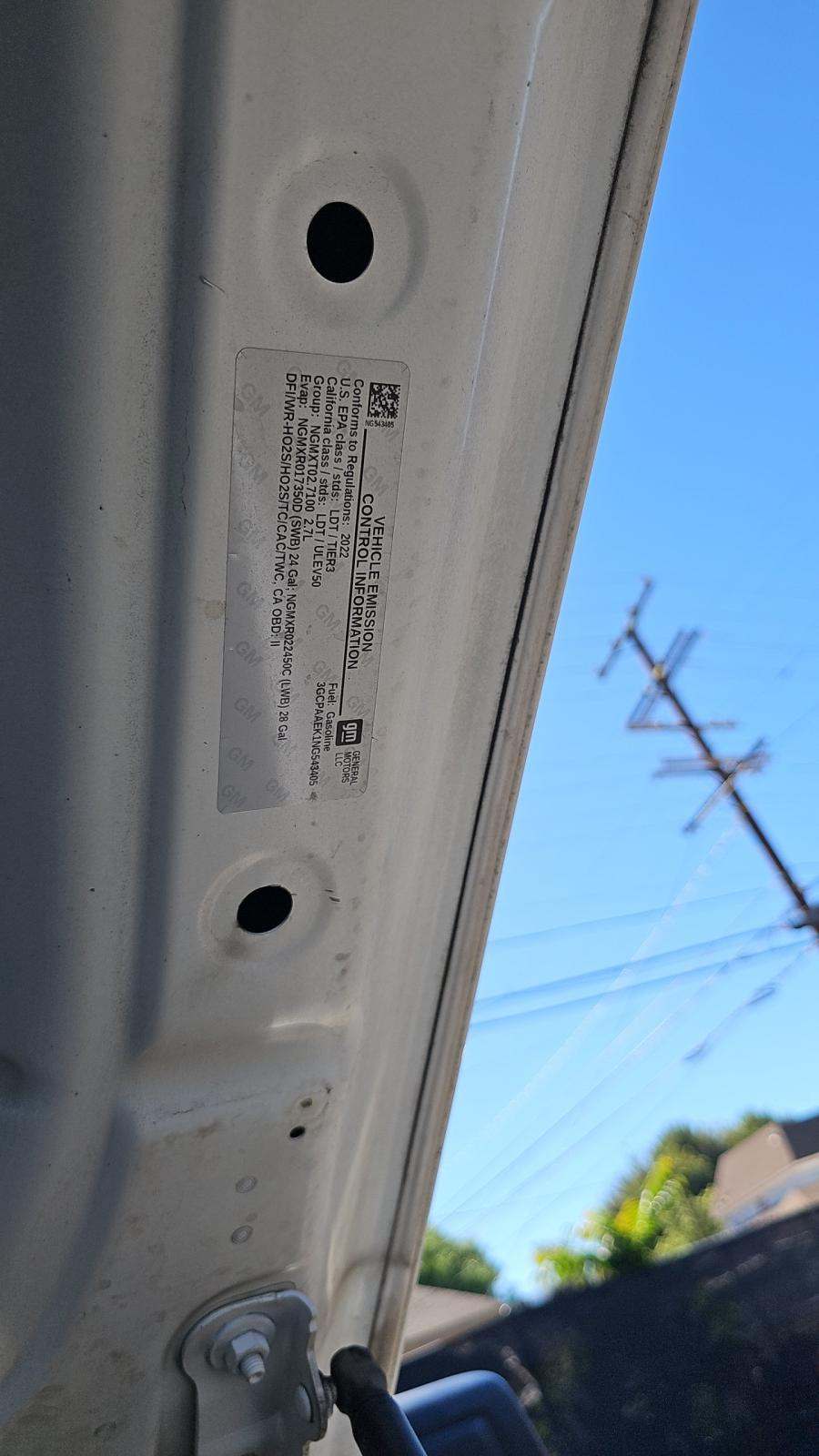 2022 Chevrolet Silverado 1500 Work Truck RWD