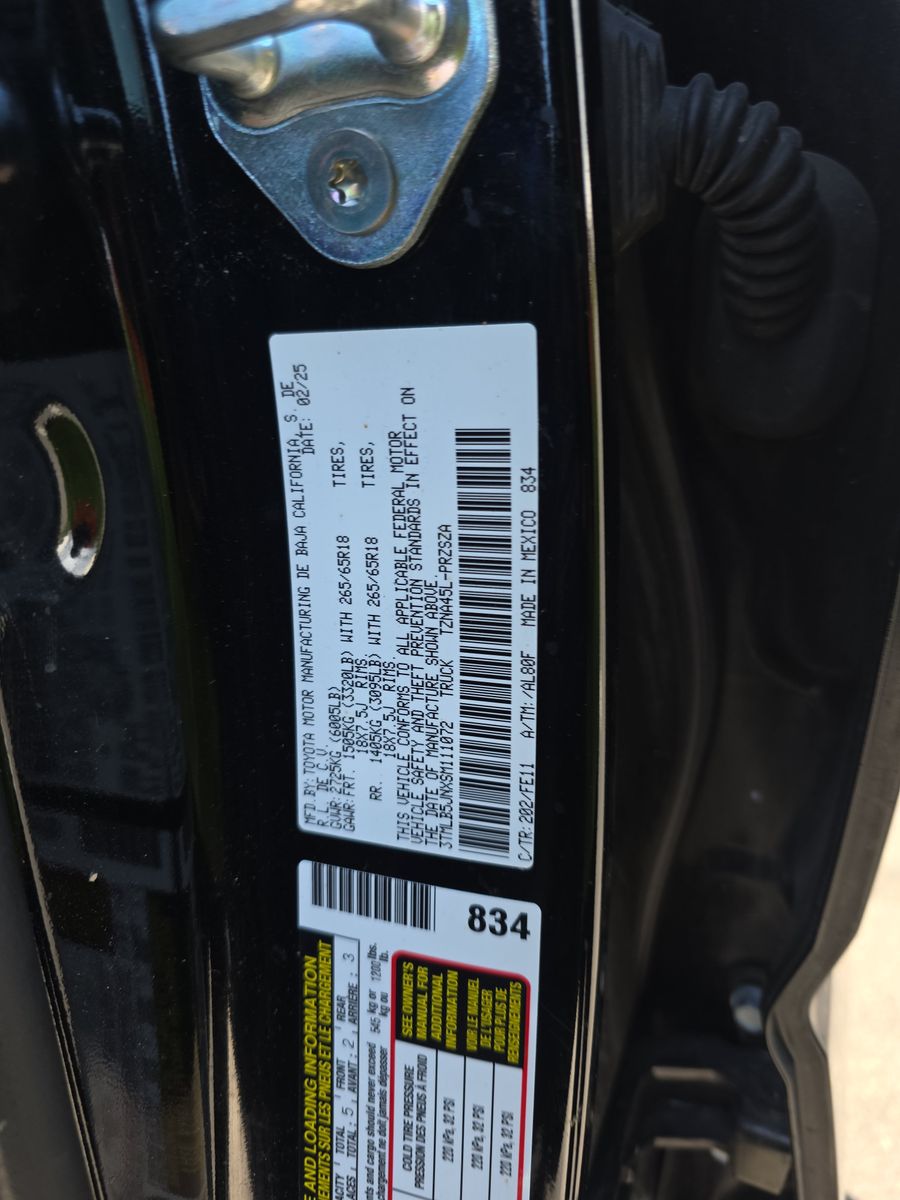 2025 Toyota Tacoma TRD Sport AWD