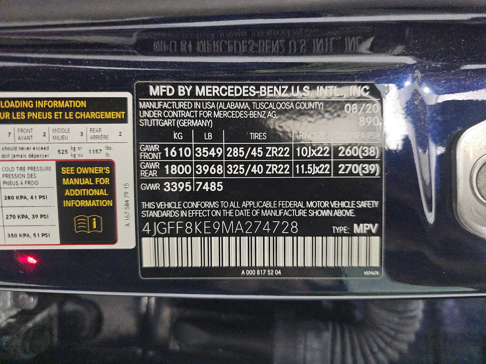 2021 Mercedes-Benz GLS AMG GLS 63 AWD