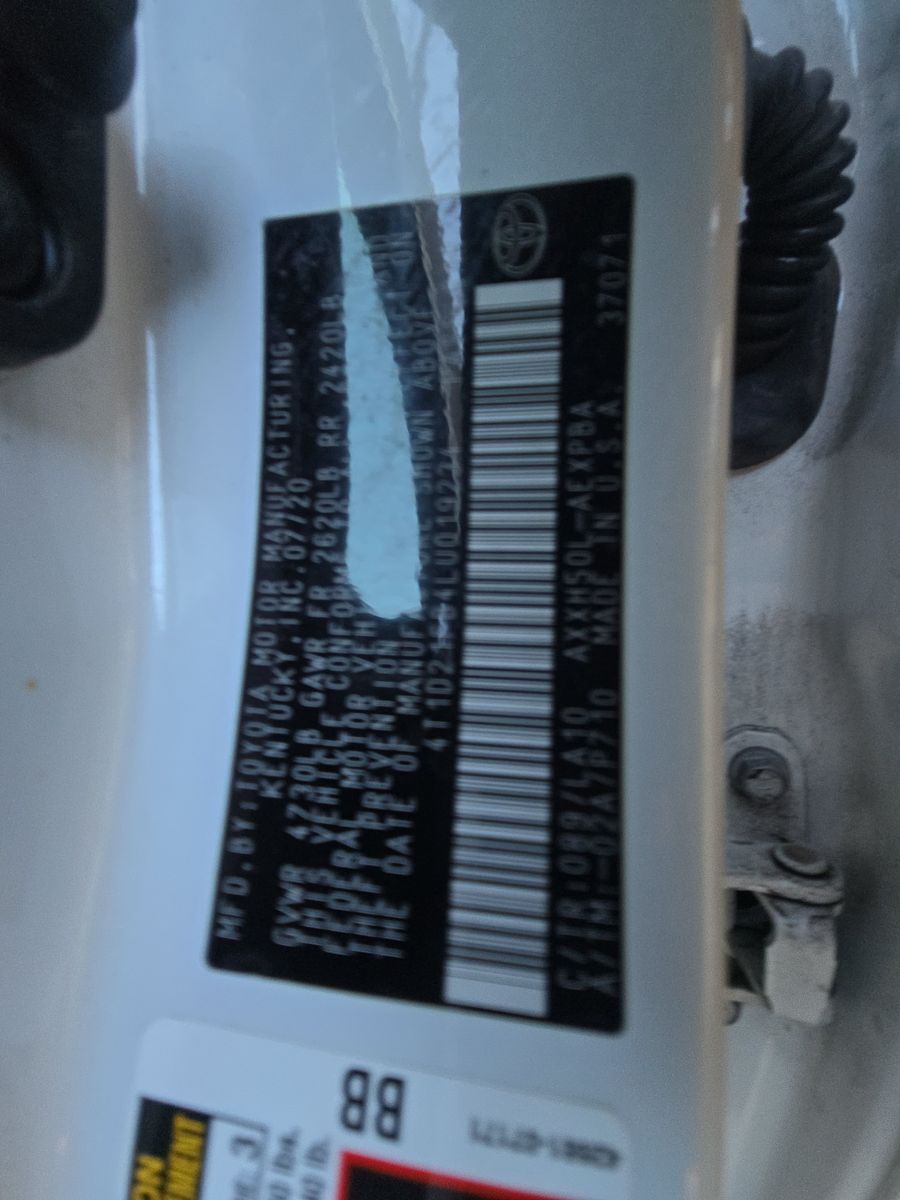 2020 Toyota Avalon Hybrid Limited FWD