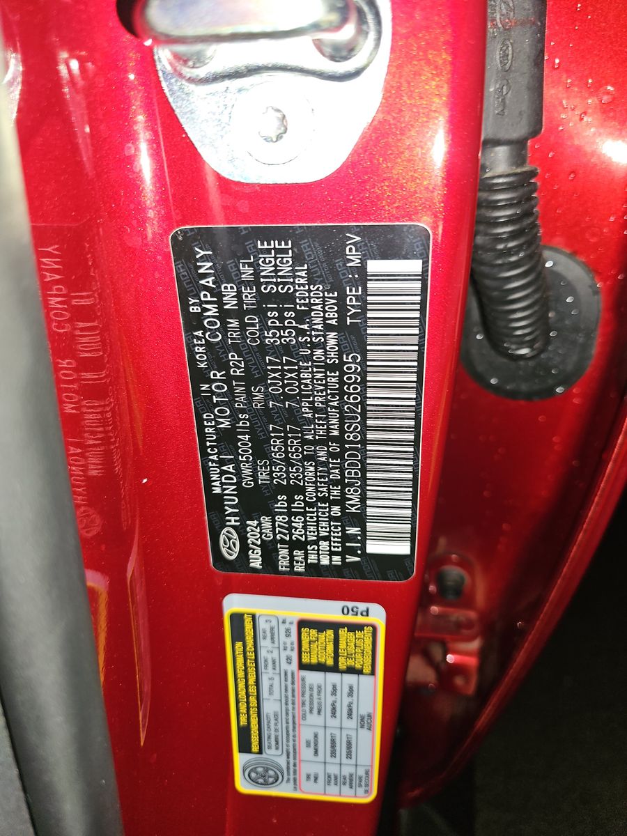 2025 Hyundai Tucson Hybrid Blue AWD