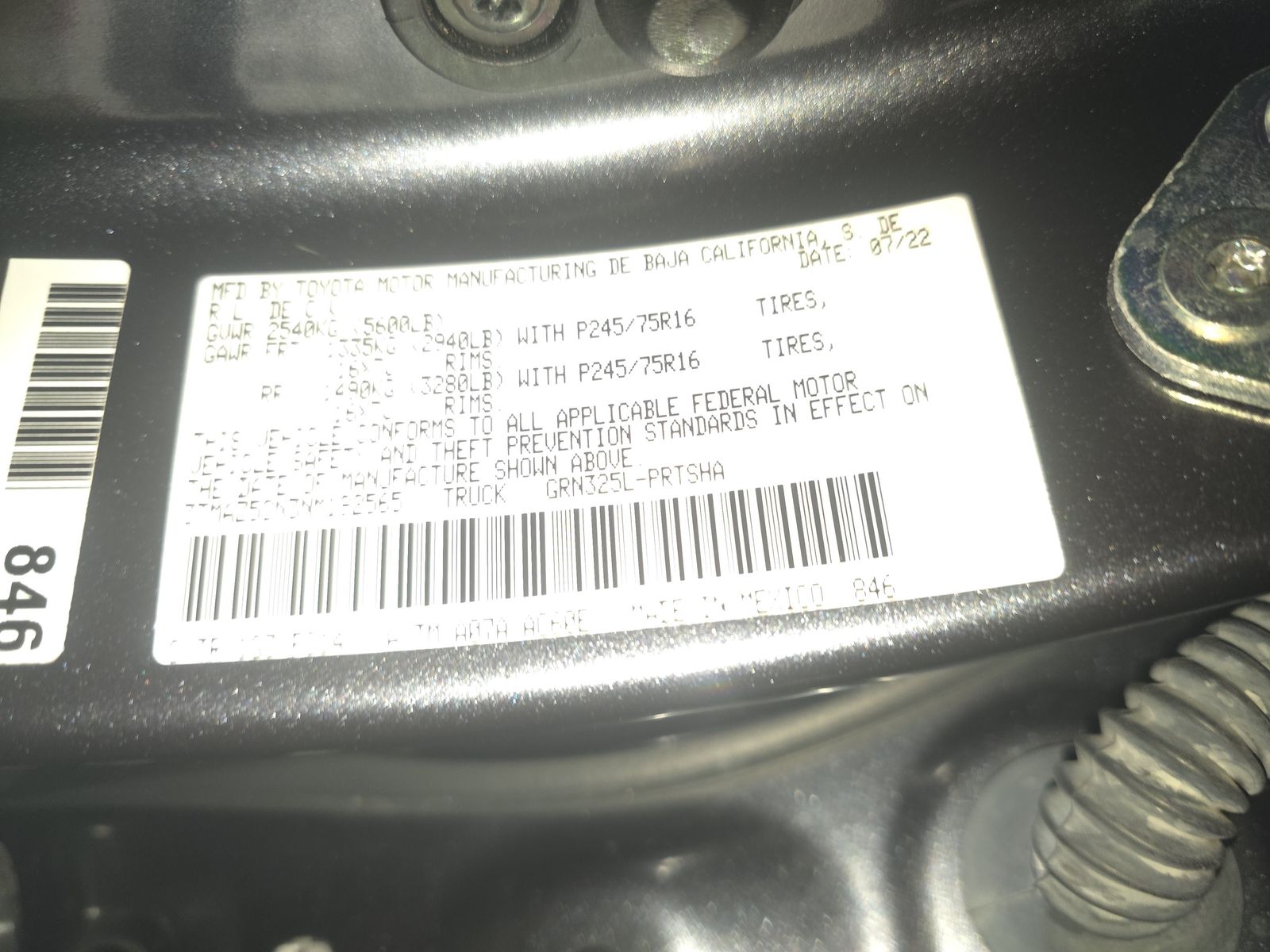 2022 Toyota Tacoma SR5 RWD