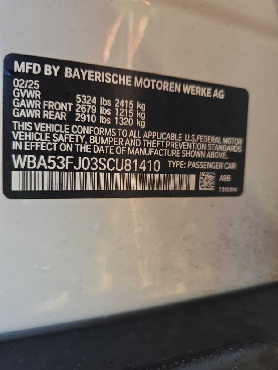 2025 BMW 5 Series 530i xDrive AWD