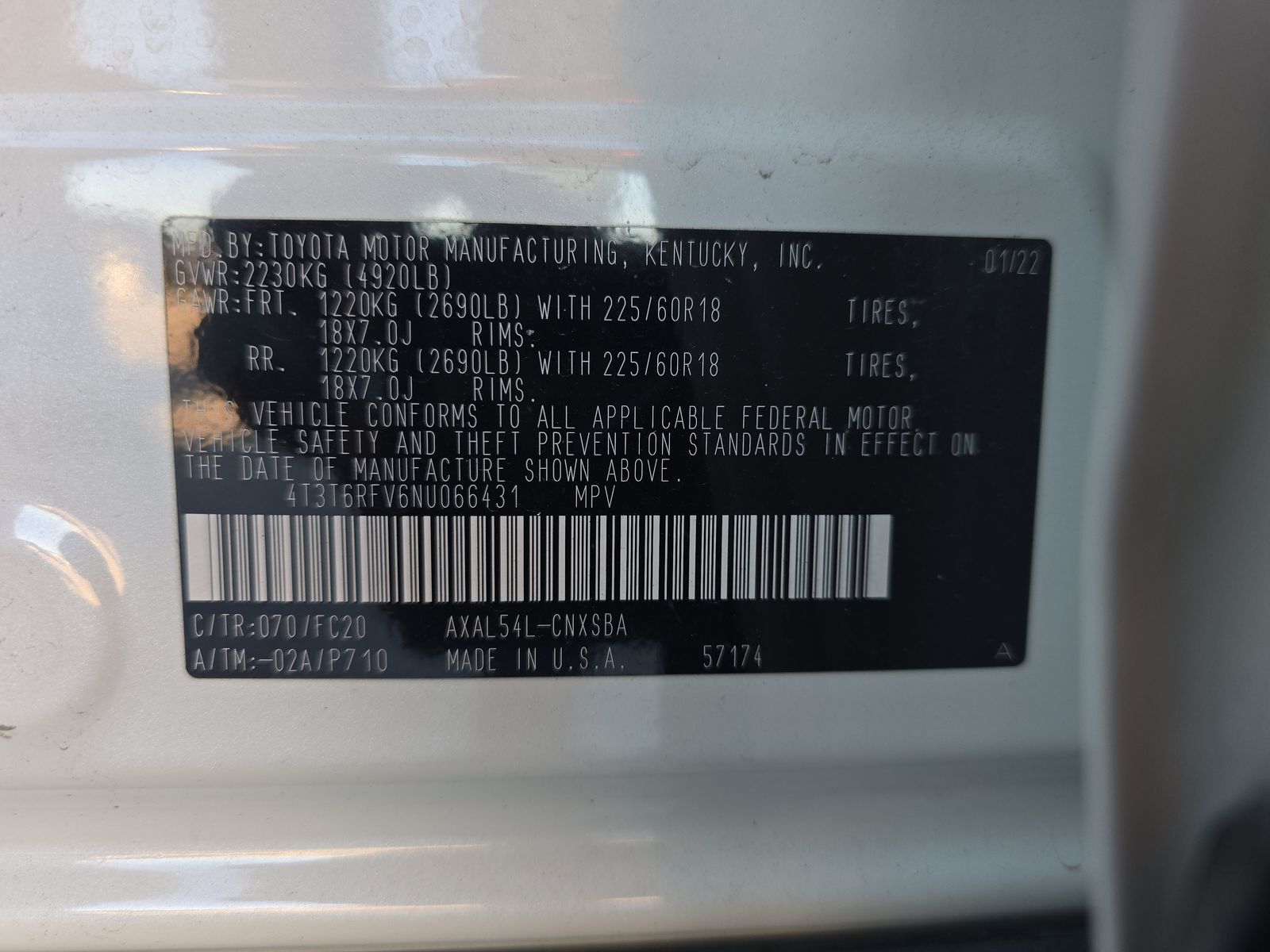 2022 Toyota RAV4 Hybrid SE AWD