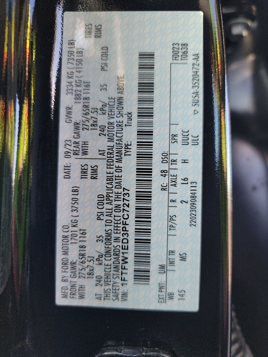 2023 Ford F-150 Hybrid XLT AWD