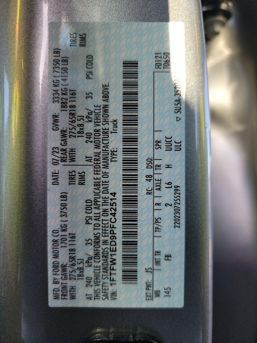 2023 Ford F-150 Hybrid XLT AWD